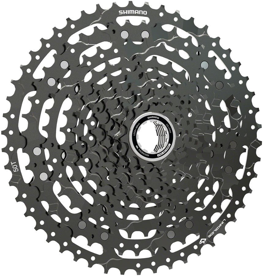 Shimano CUES CS-LG400-11 Cassette - 11 Speed - 11-50t - LINKGLIDE