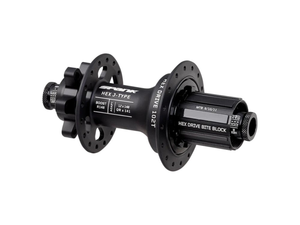 Spank Hex J-Type Rear Hub - The Lost Co. - Spank - C04HJ12E20SASPK - 4710155966927 - Boost 148 - HG