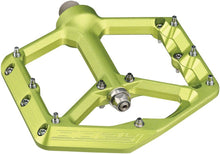 Load image into Gallery viewer, Spank Oozy Pedals - Platform Aluminum 9/16&quot; Green - The Lost Co. - Spank - H451055-04 - 4710155967085 - -
