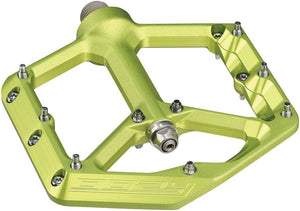 Spank Oozy Pedals - Platform Aluminum 9/16" Green - The Lost Co. - Spank - H451055-04 - 4710155967085 - -