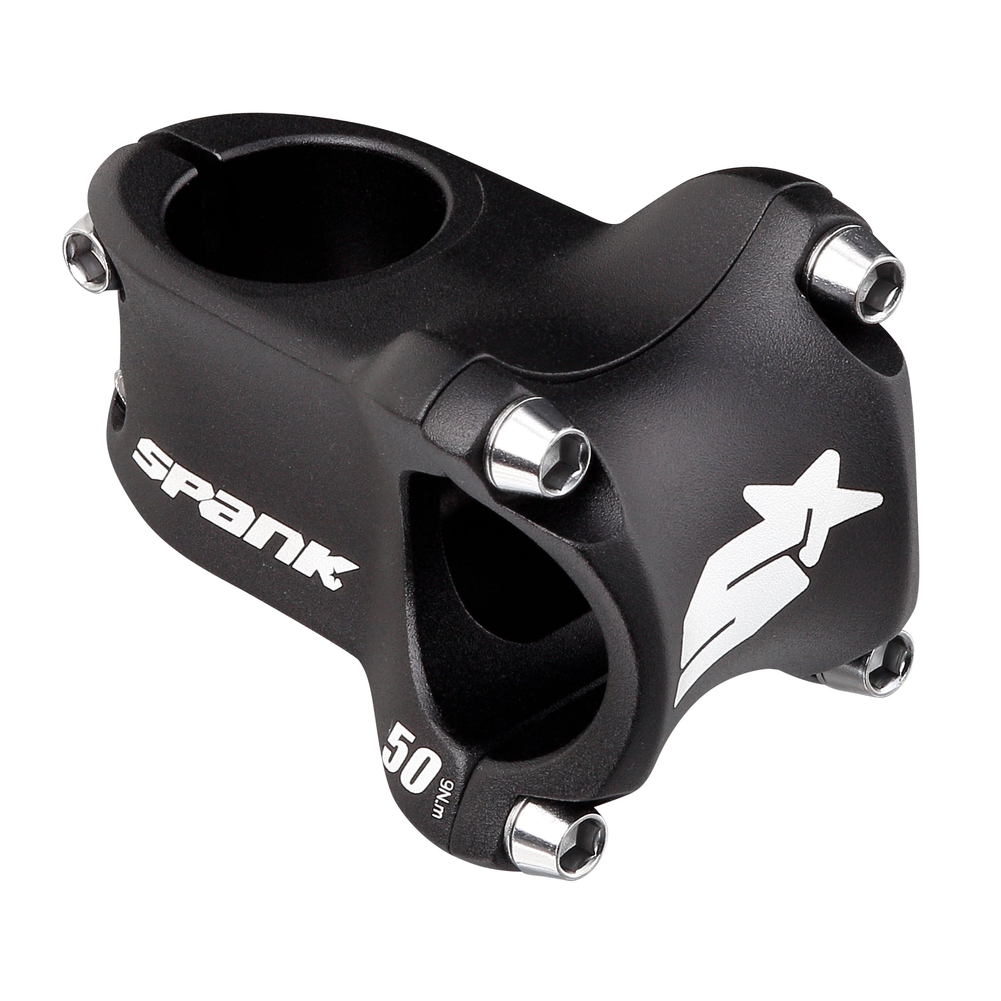 Spank Spike Race 2 Stem - 31.8mm Clamp - 50mm Length - Black – The