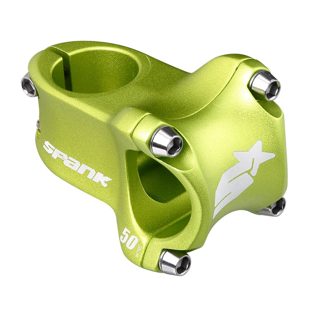 Spank Spike Race 2 Stem - 31.8mm Clamp - 50mm Length - Green - The Lost Co. - Spank - B-SP3207 - 4710155963391 - -