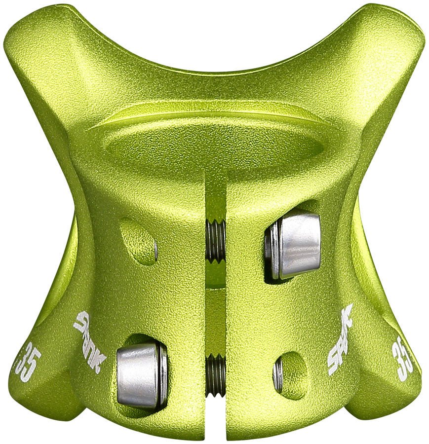 Spånkorg / スポーンコリ Spank Spike Race 2 Stem - 35mm Length - 31.8 Clamp - Green – The