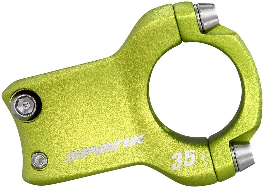 Spank Spike Race 2 Stem - 35mm Length - 31.8 Clamp - Green – The