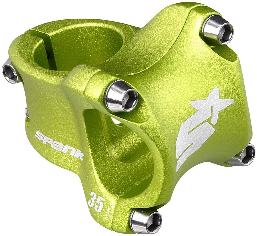 Spank Spike Race 2 Stem - 35mm Length - 31.8 Clamp - Green – The