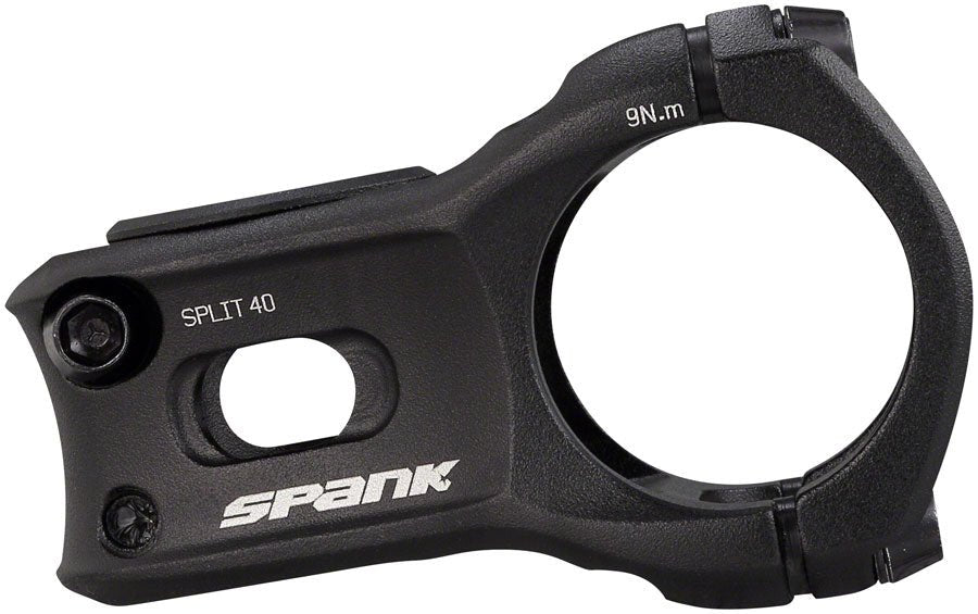 Spank Split 35 Stem - 40mm Length - 35mm Clamp - Black – The