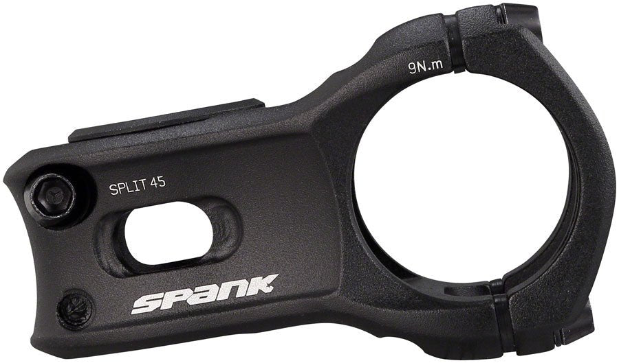 Spank Split 35 Stem - 45mm Length - 35mm Clamp - Black - The Lost Co. - Spank - SM3450 - 4710155964084 - -