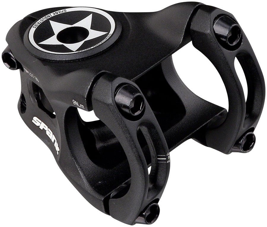 Spank Split Stem - 33mm Length - 31.8mm Clamp - Black – The Lost Co.