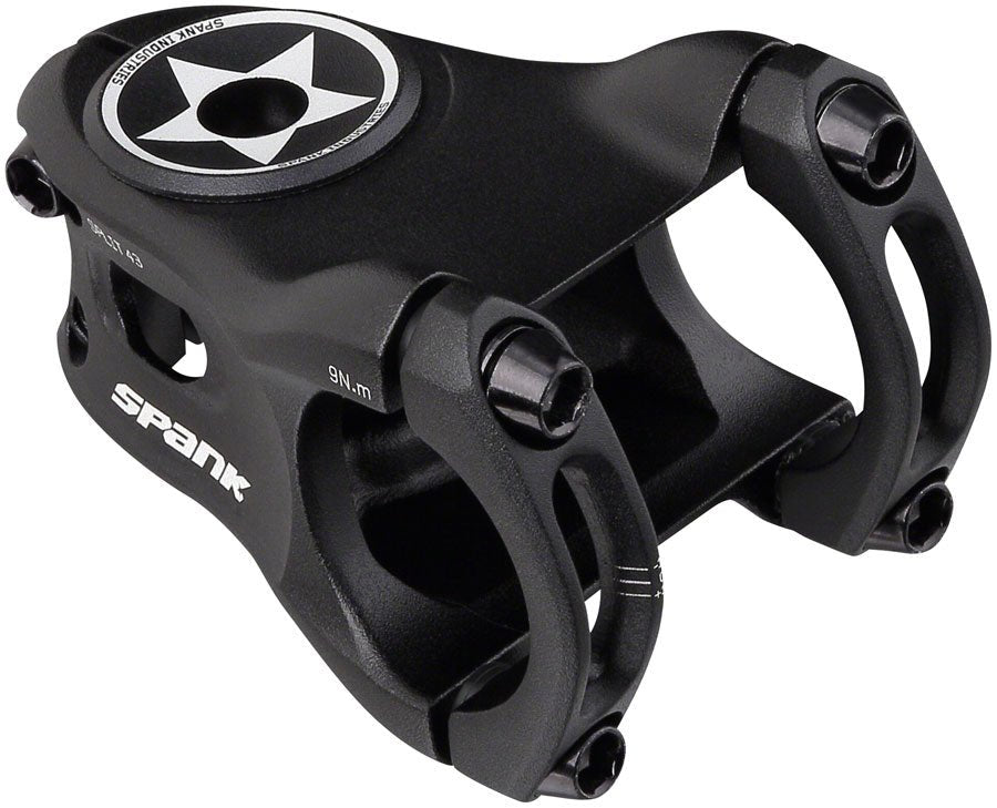 Spank Split Stem - 43mm Length - 31.8mm Clamp - Black - The Lost Co. - Spank - SM3446 - 4710155963926 - -