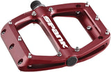 Spank Spoon 100 Pedals - Platform Aluminum 9/16" 100mm Wide Red - The Lost Co. - Spank - B-SP6292 - 4711225690636 - -
