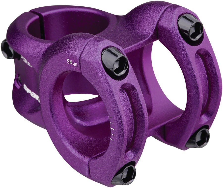 Spank SPOON 318 Stem - 33mm Length - 31.8mm Clamp - Purple - The Lost Co. - Spank - SM0172 - 4710155968020 - -