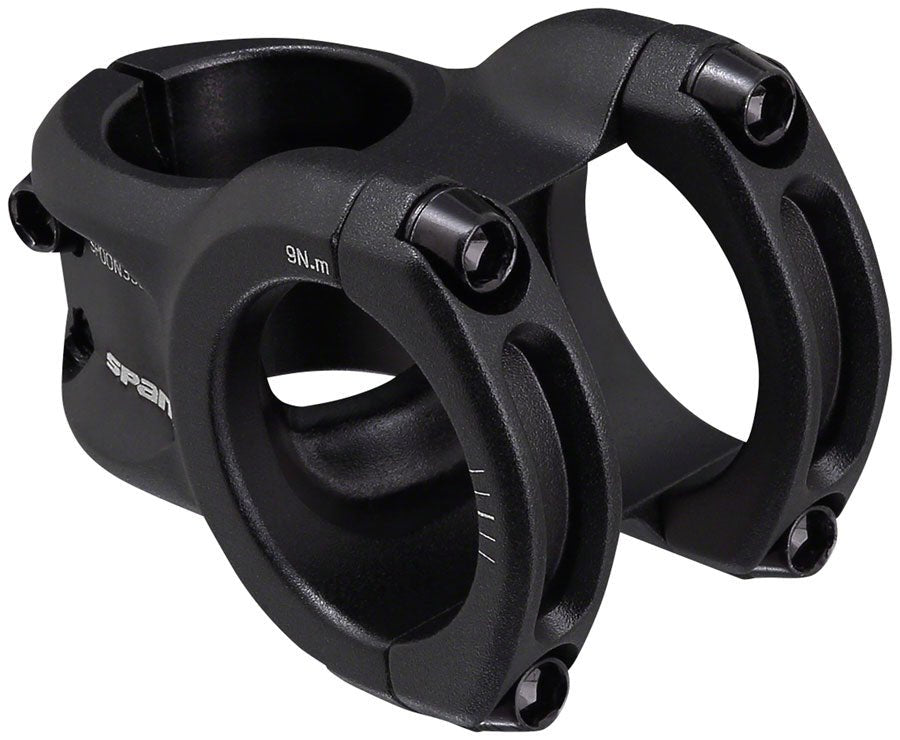 Spank Spoon 318 Stem - 43mm Length - 31.8mm Clamp - Black - The Lost Co. - Spank - B-SP3650 - 4710155968051 - -