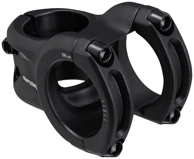 Spank Spoon 318 Stem - 43mm Length - 31.8mm Clamp - Black - The Lost Co. - Spank - B-SP3650 - 4710155968051 - -