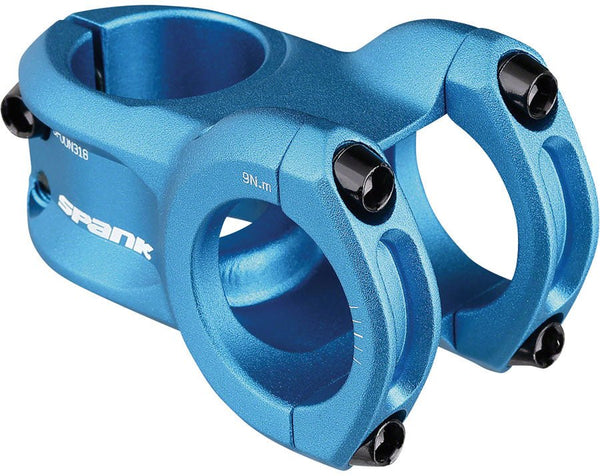 Spank Spoon 318 Stem - 43mm Length - 31.8mm Clamp - Blue – The