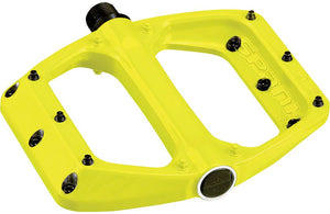 Spank Spoon DC Pedals - Platform Aluminum 9/16" Yellow - The Lost Co. - Spank - H450949-07 - 4711225690803 - -