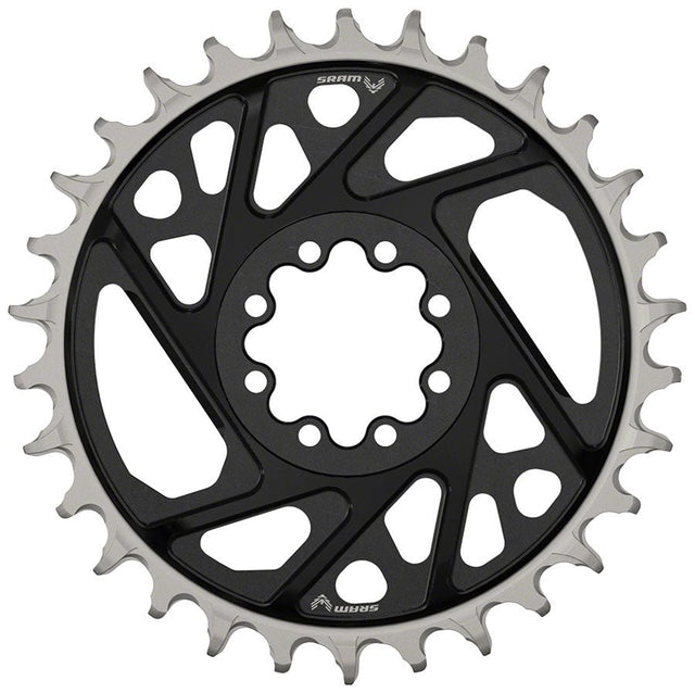 SRAM XX Eagle T-Type Direct Mount Chainring - 30t, 12-Speed, 8-Bolt Direct Mount, 3mm Offset, Aluminum, Black, D1 - The Lost Co. - SRAM - 11.6218.054.006 - 710845888175 - -