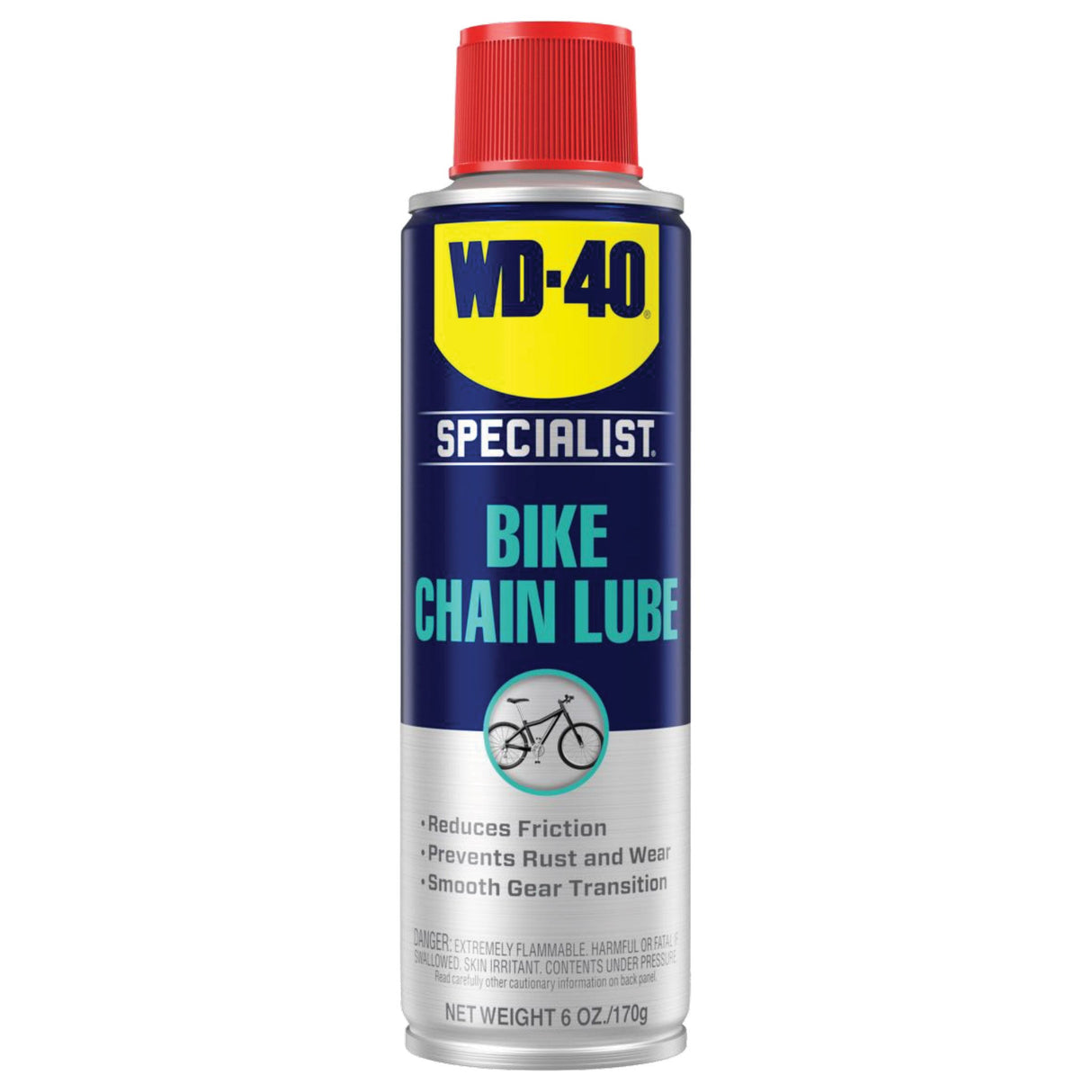 WD-40 BIKE All Conditions Chain Lube - 6oz Aerosol Can - The Lost Co. - WD-40 - 390234 - 079567390237 - -
