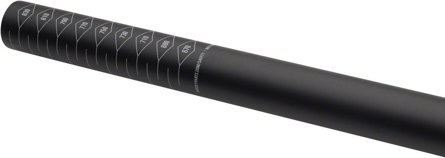 Whisky No.9 Carbon Handlebars - 31.8mm Diameter - 800mm Wide - Flat / 0mm Rise - The Lost Co. - Whisky Parts Co. - HB2616 - 708752180345 - -
