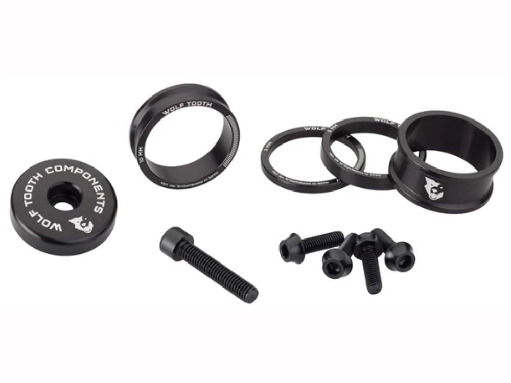 Wolf Tooth Anodized Bling Kit - The Lost Co. - Wolf Tooth Components - BLINGKIT_BLACK - 812719025102 - Black -