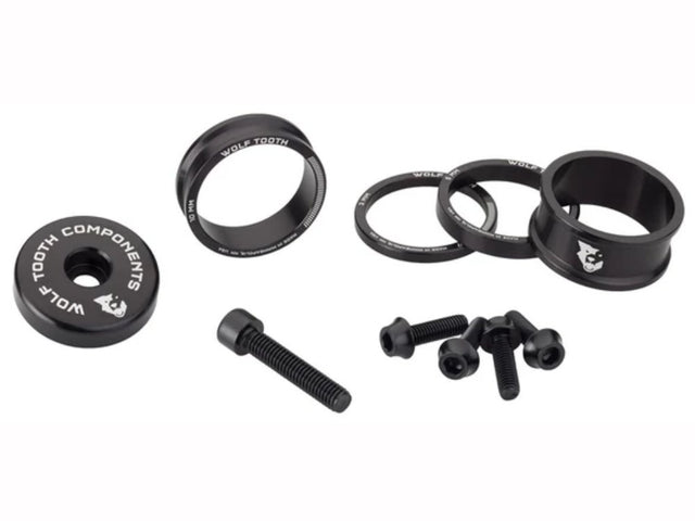 Wolf Tooth Anodized Bling Kit - The Lost Co. - Wolf Tooth Components - BLINGKIT_BLACK - 812719025102 - Black -