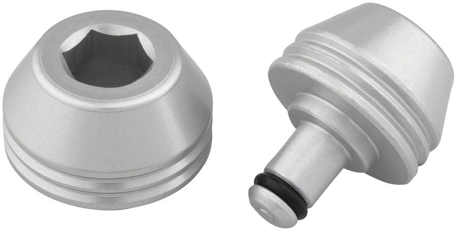 Wolf Tooth Axle Trainer Caps Silver - The Lost Co. - Wolf Tooth - FK8335 - 812719029889 - -