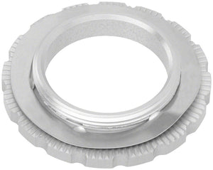 Wolf Tooth CenterLock Rotor Lockring - External Splined Silver - The Lost Co. - Wolf Tooth - B-WQ4107 - 810006805666 - -