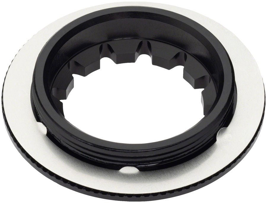 Wolf Tooth Centerlock Rotor Lockring - Internal Splined Black - The Lost Co. - Wolf Tooth - BR0503 - 810006806861 - -