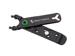 Wolf Tooth Combo Masterlink Pliers - The Lost Co. - Wolf Tooth Components - MLCP-BLK-GRN - 812719027052 - Green -