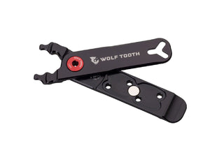 Wolf Tooth Combo Masterlink Pliers - The Lost Co. - Wolf Tooth Components - MLCP-BLK-RED - 812719027021 - Red -