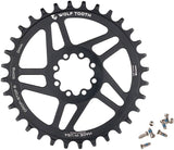 Wolf Tooth Components Chainring - Drop-Stop B - 0mm Offset - SRAM 8-Bolt Direct Mount - 32t - Round - Black - The Lost Co. - Wolf Tooth Components - CH0122 - 810006808940 - -