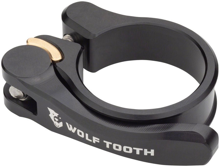 Wolf Tooth Components Quick Release Seatpost Clamp - 28.6mm Black - The Lost Co. - Wolf Tooth - B-WQ7000 - 810006800395 - -