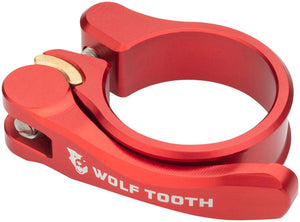 Wolf Tooth Components Quick Release Seatpost Clamp - 31.8mm Red - The Lost Co. - Wolf Tooth - ST1375 - 810006803983 - -