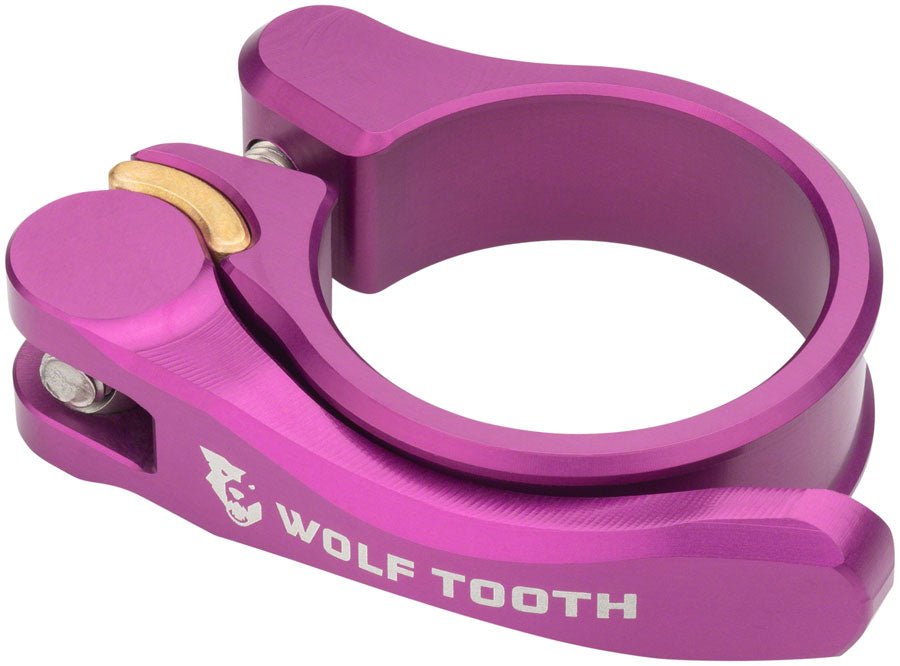 Wolf Tooth Components Quick Release Seatpost Clamp - 36.4mm Purple - The Lost Co. - Wolf Tooth - ST1390 - 810006804133 - -