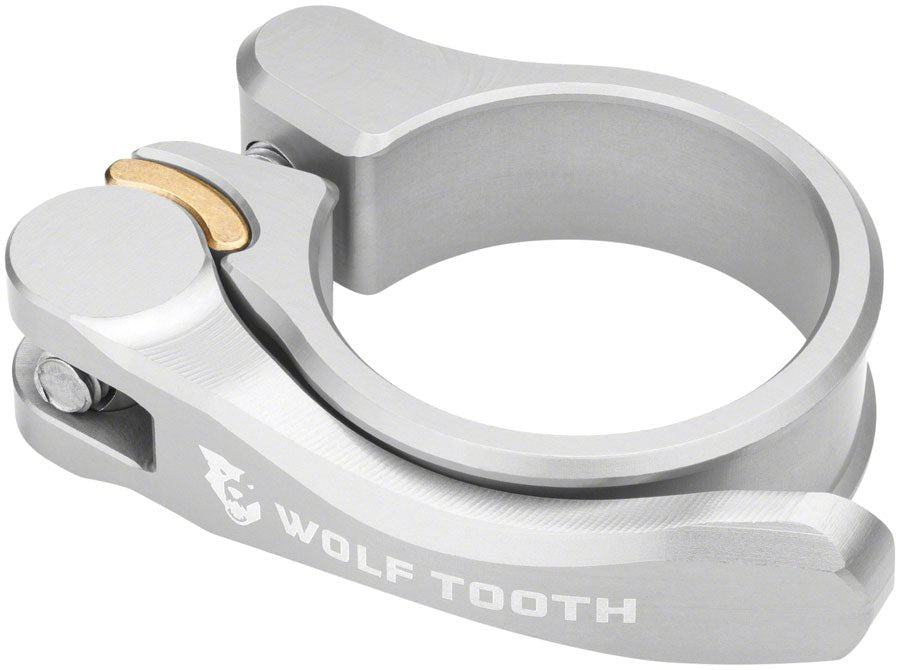 Wolf Tooth Components Quick Release Seatpost Clamp - 36.4mm Silver - The Lost Co. - Wolf Tooth - ST1392 - 810006804157 - -
