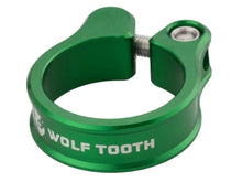 Load image into Gallery viewer, Wolf Tooth Components Seatpost Clamp - The Lost Co. - Wolf Tooth Components - SC-35-GRN - 810006800197 - Green - 34.9mm