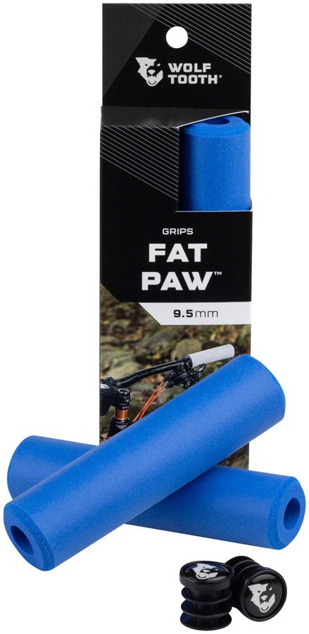 Wolf Tooth Fat Paw Grips - Blue - The Lost Co. - Wolf Tooth - HT0078 - 812719027090 - -