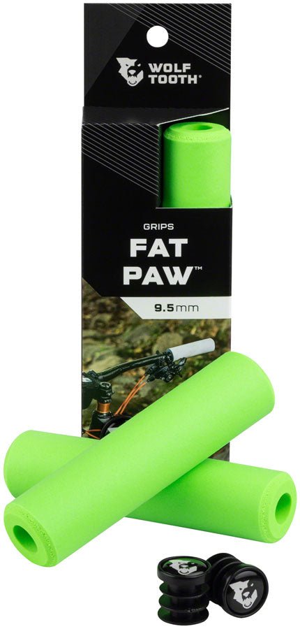 Wolf Tooth Fat Paw Grips - Green - The Lost Co. - Wolf Tooth - HT0081 - 812719026963 - -