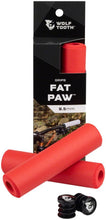 Load image into Gallery viewer, Wolf Tooth Fat Paw Grips - Red - The Lost Co. - Wolf Tooth - HT0079 - 812719025935 - -