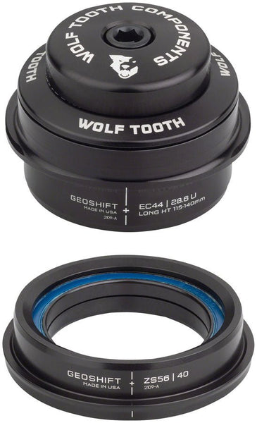 Wolf Tooth GeoShift Performance Angle Headset - 2 Deg Long EC44