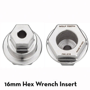 Wolf Tooth Pack Wrench Insert 16mm Hex - The Lost Co. - Wolf Tooth - TL9603 - 812719026765 - -