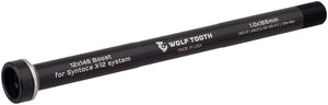 Wolf Tooth Rear Thru Axle - M12 1.0 x 165mm for X12 x 148mm Black - The Lost Co. - Wolf Tooth - FK8336 - 810006801613 - -