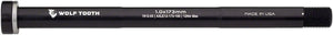 Wolf Tooth Rear Thru Axle - M12 1.0 x 173mm Black - The Lost Co. - Wolf Tooth - FK8325 - 812719029186 - -