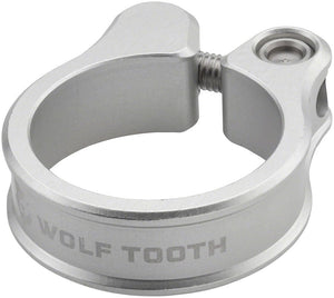 Wolf Tooth Seatpost Clamp 31.8mm Silver - The Lost Co. - Wolf Tooth - ST1716 - 810006800159 - -