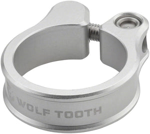 Wolf Tooth Seatpost Clamp 36.4mm Silver - The Lost Co. - Wolf Tooth - ST1732 - 810006800319 - -