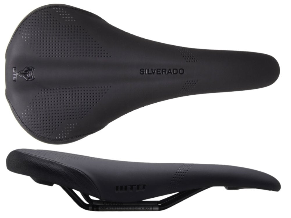 WTB Silverado Medium Cromoly Black Saddle - The Lost Co. - WTB - W065-0579 - 714401655799 - Default Title -